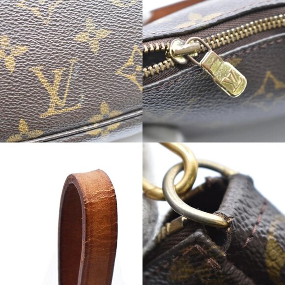 LOUIS VUITTON Pochette Accessoires Hand Bag Monogram Leather BN - Picture 13 of 14